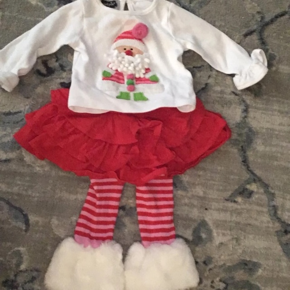 Mud pie Christmas outfit